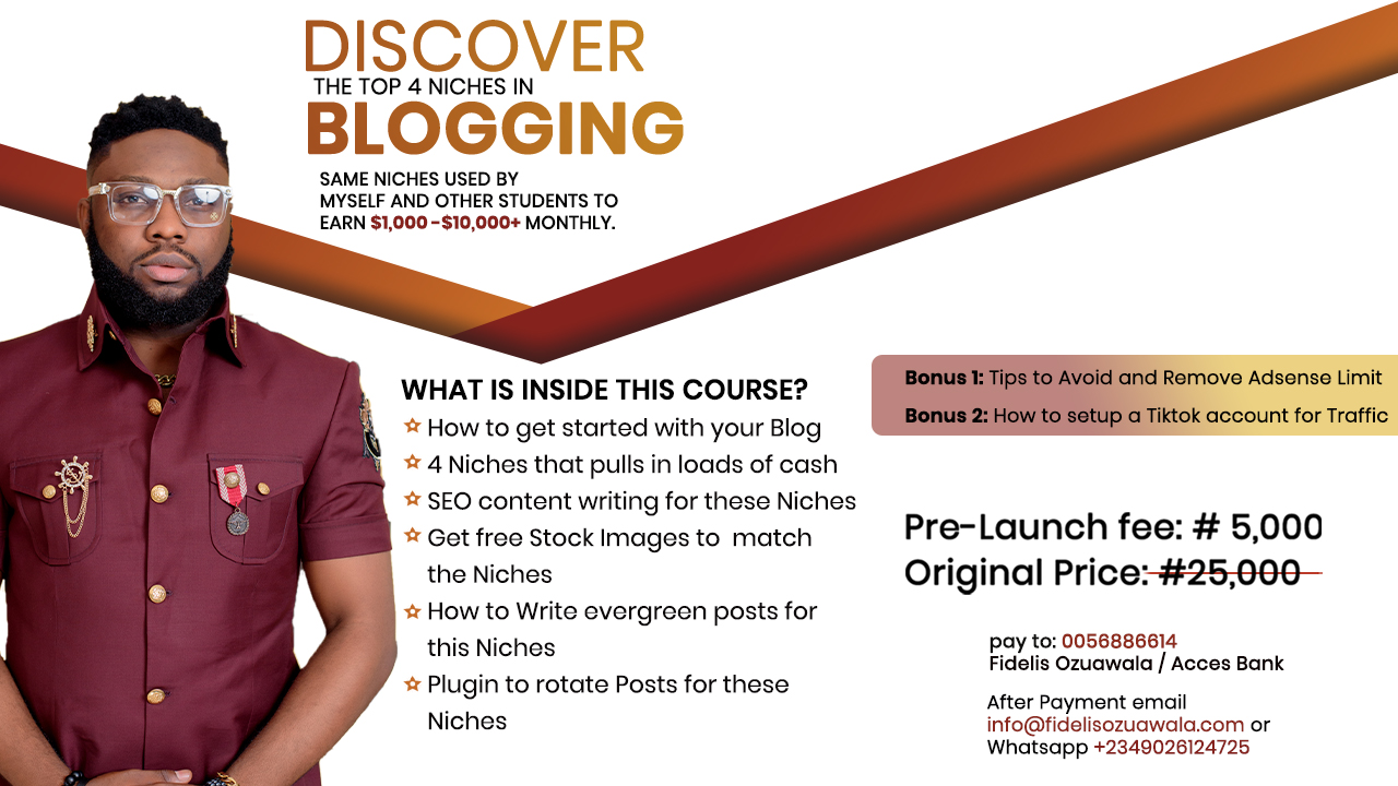 4 Profitable Niches in Blogging to Earn $1000+